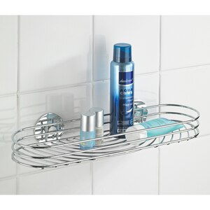 Etajera baie WENKO Maxi, inox, 38 cm, argintiu Etajera baie WENKO Maxi, inox, 38 cm, argintiu