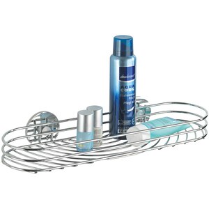 Etajera baie WENKO Maxi, inox, 38 cm, argintiu Etajera baie WENKO Maxi, inox, 38 cm, argintiu
