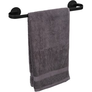 Suport prosop tip bara WENKO Bivio, 40 cm, negru Suport prosop tip bara WENKO Bivio, 40 cm, negru