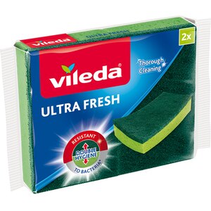 Burete de vase VILEDA Ultra Fresh, 2 bucati Burete de vase VILEDA Ultra Fresh, 2 bucati