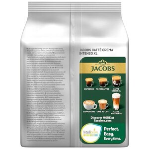 Capsule cafea TASSIMO Jacobs Crema Intenso XL, 16 capsule, 144g Capsule cafea TASSIMO Jacobs Crema Intenso XL, 16 capsule, 144g