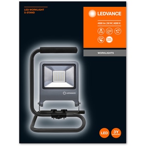 Lampa de lucru LEDVANCE 4058075213876, 50W, 4500 lumeni, negru Lampa de lucru LEDVANCE 4058075213876, 50W, 4500 lumeni, negru