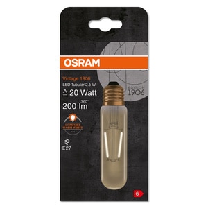 Bec LED decorativ, Osram, E27, 2.80W, 2400K, auriu Bec LED decorativ, Osram, E27, 2.80W, 2400K, auriu