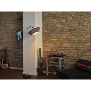 Lampa de podea OSRAM, E27, 10W, gri inchis Lampa de podea OSRAM, E27, 10W, gri inchis