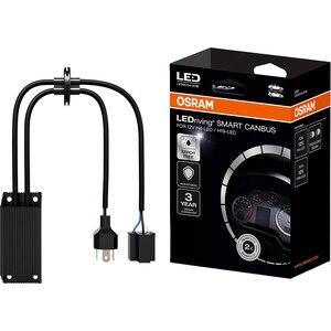Anulator erori canbus OSRAM LEDriving Smart Canbus, pentru H4, H19, 12V, 2buc Anulator erori canbus OSRAM LEDriving Smart Canbus, pentru H4, H19, 12V, 2buc