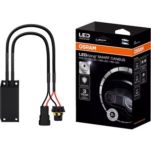Anulator erori canbus OSRAM LEDriving Smart Canbus, pentru H10, HB3, HB4, 2buc Anulator erori canbus OSRAM LEDriving Smart Canbus, pentru H10, HB3, HB4, 2buc