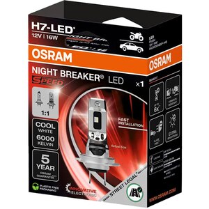 Bec moto LED OSRAM Night Breaker, H7, 6000K, 19W, 12V, 1buc Bec moto LED OSRAM Night Breaker, H7, 6000K, 19W, 12V, 1buc