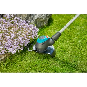 Trimmer electric Gardena EasyCut 450/25, 450W, 25 cm, negru-argintiu Trimmer electric Gardena EasyCut 450/25, 450W, 25 cm, negru-argintiu