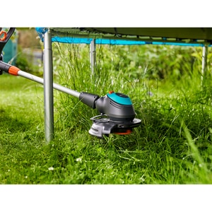 Trimmer electric Gardena EasyCut 450/25, 450W, 25 cm, negru-argintiu Trimmer electric Gardena EasyCut 450/25, 450W, 25 cm, negru-argintiu