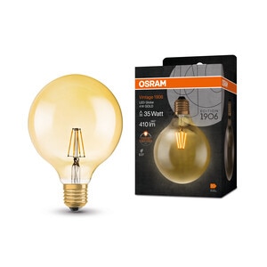 Bec Decorativ Rustic Led OSRAM, 4W, E27, 410lm, 2400K Bec Decorativ Rustic Led OSRAM, 4W, E27, 410lm, 2400K