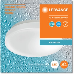 Plafoniera LED LEDVANCE 4099854105999, 12W, 900lm, 6500K, IP44, alb Plafoniera LED LEDVANCE 4099854105999, 12W, 900lm, 6500K, IP44, alb