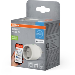 Priza smart OSRAM Smart Plus, 2300W, 16A, WiFi, alb Priza smart OSRAM Smart Plus, 2300W, 16A, WiFi, alb