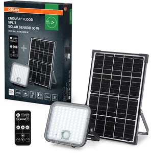 Proiector LED OSRAM Endura Flood Split, 30W, 4550lm, 4000K, IP65, negru Proiector LED OSRAM Endura Flood Split, 30W, 4550lm, 4000K, IP65, negru