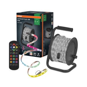 Banda LED exterior OSRAM, 70W, RGB, telecomanda, 10m Banda LED exterior OSRAM, 70W, RGB, telecomanda, 10m