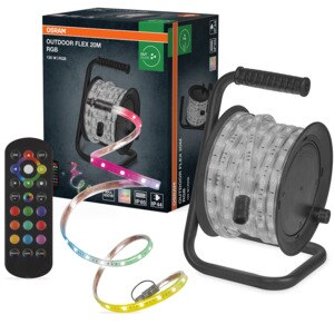 Banda LED exterior OSRAM, 135W, RGB, telecomanda, 20m Banda LED exterior OSRAM, 135W, RGB, telecomanda, 20m