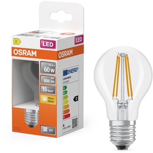 Bec LED OSRAM 4099854467912, E27, 5.9W, 806lm, 2700K Bec LED OSRAM 4099854467912, E27, 5.9W, 806lm, 2700K