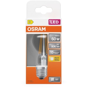 Bec LED OSRAM 4099854467912, E27, 5.9W, 806lm, 2700K Bec LED OSRAM 4099854467912, E27, 5.9W, 806lm, 2700K