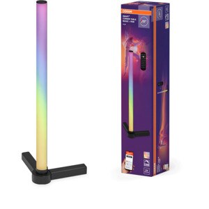 Lampa de podea OSRAM, 7.5W, RGB, Wi-Fi, telecomanda, negru Lampa de podea OSRAM, 7.5W, RGB, Wi-Fi, telecomanda, negru