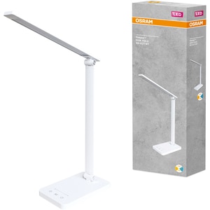 Lampa de birou LED OSRAM CCT, 6.5W, 350lm, lumina variabila, alb Lampa de birou LED OSRAM CCT, 6.5W, 350lm, lumina variabila, alb