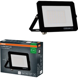 Proiector LED OSRAM Lux, 30W, 2700lm, 4000K, IP65, Negru Proiector LED OSRAM Lux, 30W, 2700lm, 4000K, IP65, Negru