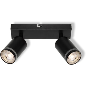 Spot OSRAM Pulse, 2 x GU10, 6W, LED, IP20, negru Spot OSRAM Pulse, 2 x GU10, 6W, LED, IP20, negru