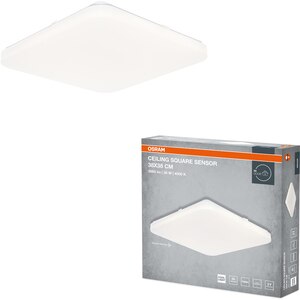 Plafoniera LED cu senzor OSRAM, 36W, 3960lm, 4000K, IP20, alb Plafoniera LED cu senzor OSRAM, 36W, 3960lm, 4000K, IP20, alb