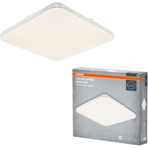 Plafoniera LED OSRAM Grido SQ, 72W, 7920lm, 4000K, IP20, alb Plafoniera LED OSRAM Grido SQ, 72W, 7920lm, 4000K, IP20, alb