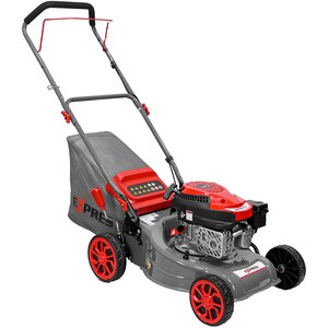 Masina de tuns gazonul RURIS Expres 410, Benzina, 3.3CP, 127CC, latime taiere 41 cm, cos 45L, rosu Masina de tuns gazonul RURIS Expres 410, Benzina, 3.3CP, 127CC, latime taiere 41 cm, cos 45L, rosu