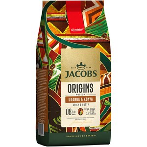Cafea boabe JACOBS Origins Kenya & Uganda, 1000g Cafea boabe JACOBS Origins Kenya & Uganda, 1000g