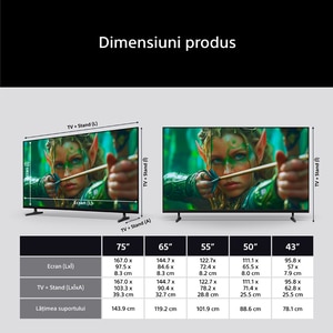 Televizor LED Smart SONY BRAVIA 2 II 55S20M2, Ultra HD 4K, 139cm Televizor LED Smart SONY BRAVIA 2 II 55S20M2, Ultra HD 4K, 139cm