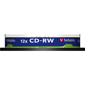 CD-RW VERBATIM 43480, 12x, 700MB, 10buc CD-RW VERBATIM 43480, 12x, 700MB, 10buc