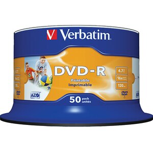 DVD-R VERBATIM 43533, 16x, 4.7GB, 50buc DVD-R VERBATIM 43533, 16x, 4.7GB, 50buc