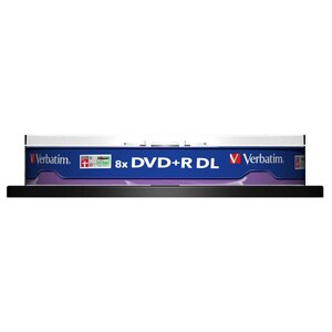 VERBATIM 43666 DVD+R DL 8.5GB 8X 10SP VERBATIM 43666 DVD+R DL 8.5GB 8X 10SP