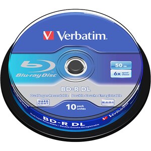 BD-R DL VERBATIM 43746, 6x, 50GB, 10buc BD-R DL VERBATIM 43746, 6x, 50GB, 10buc