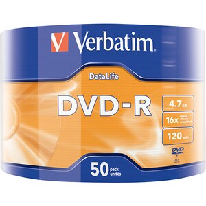 DVD-R VERBATIM 43791, 16x, 4.7GB, 50buc DVD-R VERBATIM 43791, 16x, 4.7GB, 50buc