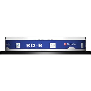 BD-R M-Disc VERBATIM 43825, 4x, 25GB, 10buc BD-R M-Disc VERBATIM 43825, 4x, 25GB, 10buc