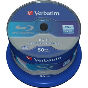 BD-R VERBATIM 43838, 6x, 25GB, 50buc BD-R VERBATIM 43838, 6x, 25GB, 50buc