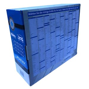 Prelata auto PETEX 44220205PX, marimea Xl, poliester, negru Prelata auto PETEX 44220205PX, marimea Xl, poliester, negru