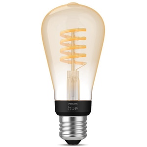 Bec LED Smart Vintage PHILIPS Hue 8719514301467, E27, 7W, 550lm, Bluetooth, lumina calda, compatibil Hue Bec LED Smart Vintage PHILIPS Hue 8719514301467, E27, 7W, 550lm, Bluetooth, lumina calda, compatibil Hue