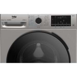 Masina de spalat rufe frontala cu uscator BEKO BM5DFT49442GB, SteamCure, 9/6 kg, 1400rpm, Clasa A/D, gri Masina de spalat rufe frontala cu uscator BEKO BM5DFT49442GB, SteamCure, 9/6 kg, 1400rpm, Clasa A/D, gri