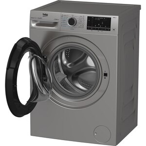 Masina de spalat rufe frontala cu uscator BEKO BM5DFT49442GB, SteamCure, 9/6 kg, 1400rpm, Clasa A/D, gri Masina de spalat rufe frontala cu uscator BEKO BM5DFT49442GB, SteamCure, 9/6 kg, 1400rpm, Clasa A/D, gri