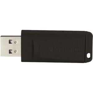 Memorie USB VERBATIM Slider, 128GB, USB 2.0, negru Memorie USB VERBATIM Slider, 128GB, USB 2.0, negru