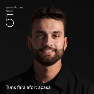 Aparat de tuns BRAUN Seria 5 HC5530, acumulator, 50 min autonomie, negru Aparat de tuns BRAUN Seria 5 HC5530, acumulator, 50 min autonomie, negru
