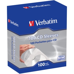 Plic CD/DVD VERBATIM, CD/DVD, 100 bucati Plic CD/DVD VERBATIM, CD/DVD, 100 bucati