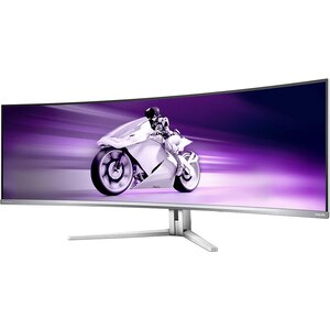 Monitor Gaming curbat QD OLED PHILIPS Evnia 49M2C8900L/00, 48.9", DQHD, 144Hz, AMD FreeSync Premium Pro, HDR400, Boxe, alb Monitor Gaming curbat QD OLED PHILIPS Evnia 49M2C8900L/00, 48.9", DQHD, 144Hz, AMD FreeSync Premium Pro, HDR400, Boxe, alb