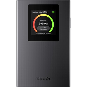 Router Wireless portabil TENDA 4G185 v 4.0, 4G LTE, Single-Band 286 Mbps, USB-C, negru Router Wireless portabil TENDA 4G185 v 4.0, 4G LTE, Single-Band 286 Mbps, USB-C, negru