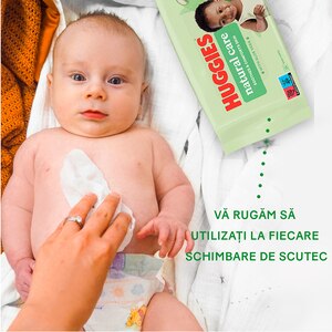 Servetele umede HUGGIES Natural Care, 56 buc Servetele umede HUGGIES Natural Care, 56 buc