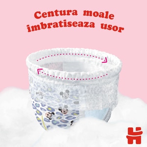 Scutece chilotel HUGGIES Pants Jumbo nr 5, Fata, 12-17 kg, 68 buc Scutece chilotel HUGGIES Pants Jumbo nr 5, Fata, 12-17 kg, 68 buc