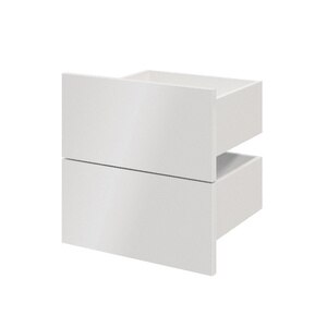 Sertar exterior, 35 x 37 cm, Alb set 2 bucati GoodHome Atomia Sertar exterior, 35 x 37 cm, Alb set 2 bucati GoodHome Atomia