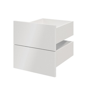 Sertar exterior, 45 x 37 cm, Alb set 2 bucati GoodHome Atomia Sertar exterior, 45 x 37 cm, Alb set 2 bucati GoodHome Atomia